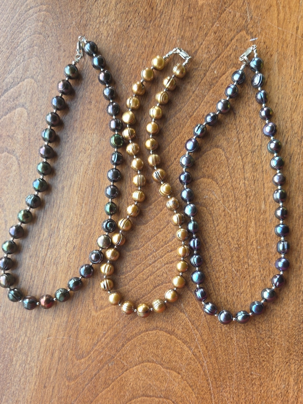 Pearl Necklace Set